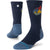 Stance Peaks Ribbed Light Crew Socks Navy