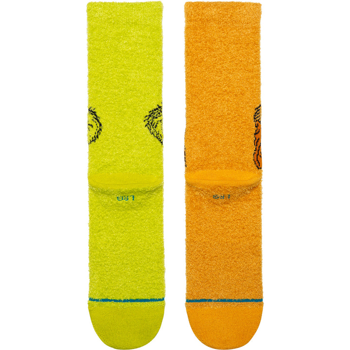 Stance Grinch and Max Socks Green