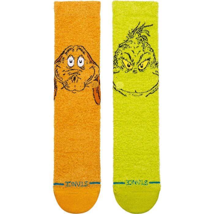 Stance Grinch and Max Socks Green