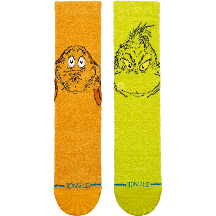 Stance Grinch and Max Socks Green