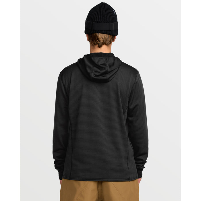 Volcom Gridlock Hooded Pullover Fleece - Men's Black