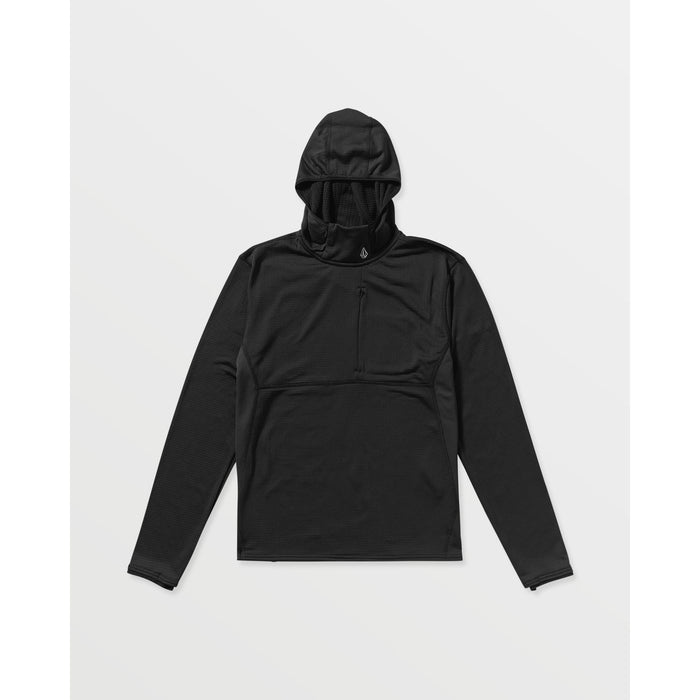 Volcom Gridlock Hooded Pullover Fleece - Men's Black
