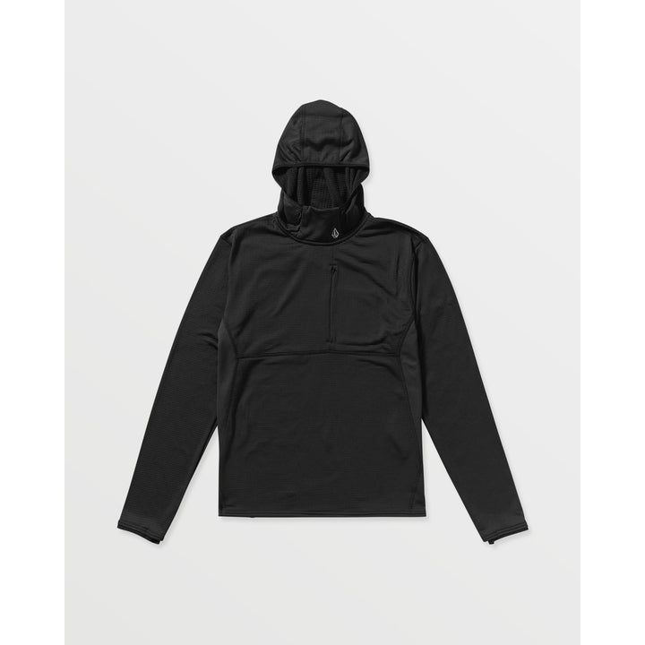 Volcom Gridlock Hooded Pullover Fleece - Men's Black