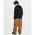 Volcom Gridlock Hooded Pullover Fleece - Men's Black