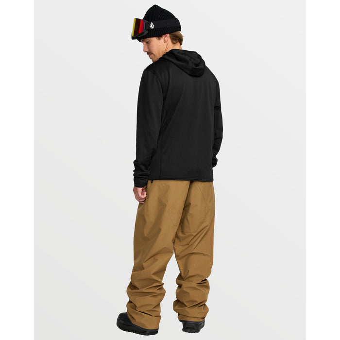 Volcom Gridlock Hooded Pullover Fleece - Men's Black