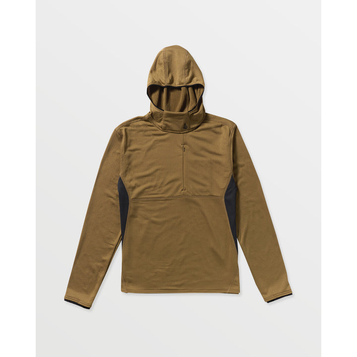 Volcom Gridlock Hooded Pullover Fleece - Men's Bronze