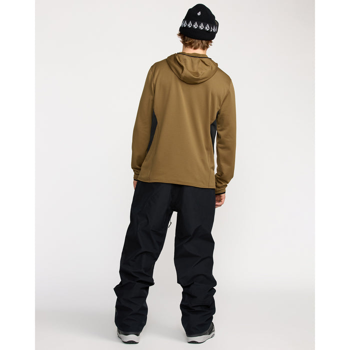 Volcom Gridlock Hooded Pullover Fleece - Men's Bronze