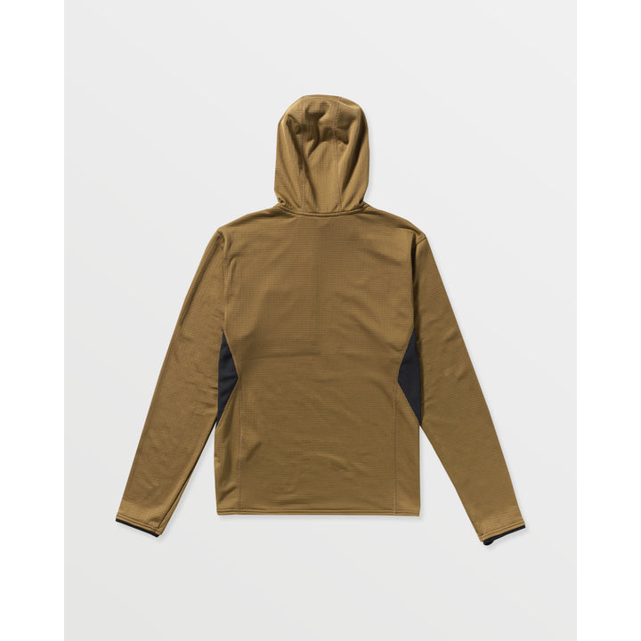 Volcom Gridlock Hooded Pullover Fleece - Men's Bronze