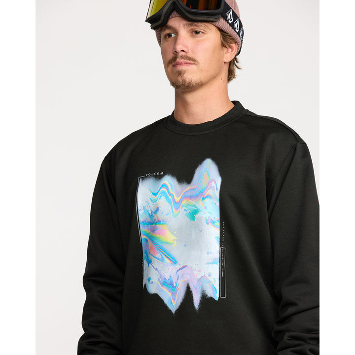 Volcom Hydro Crew Fleece - Men's Black