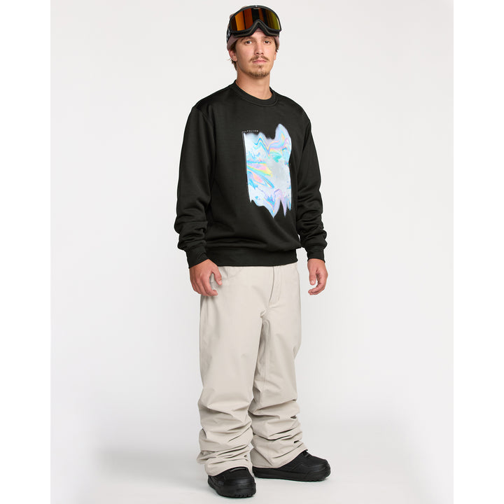 Volcom Hydro Crew Fleece - Men's Black