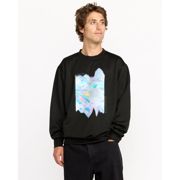 Volcom Hydro Crew Fleece - Men's Black