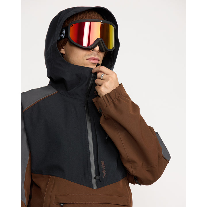Volcom Brighton Pullover Jacket - Men's Brown