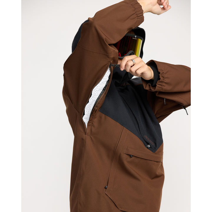 Volcom Brighton Pullover Jacket - Men's Brown