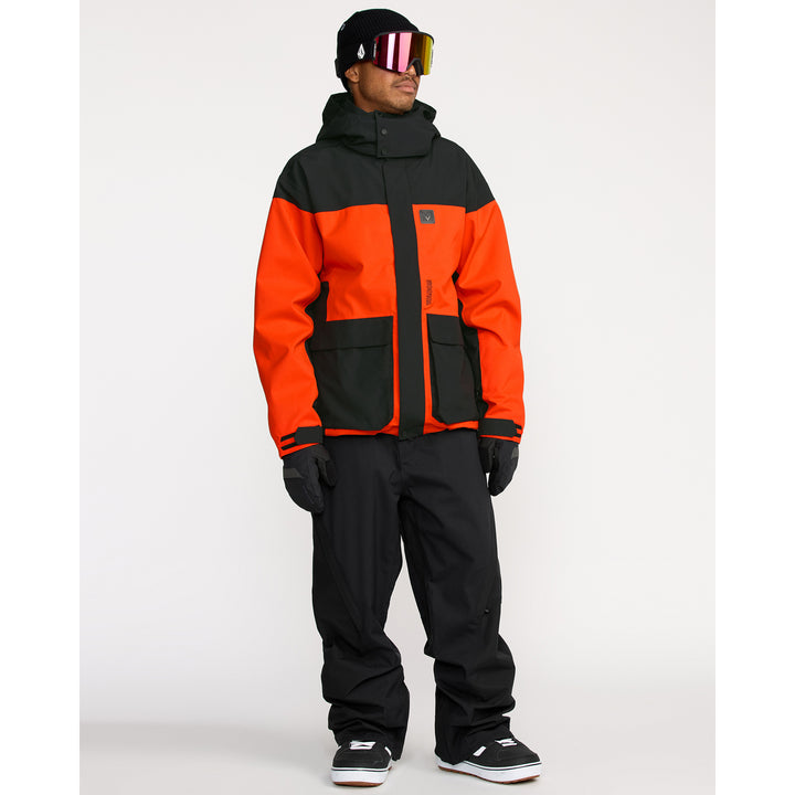 Volcom Kleveland Jacket - Men's Orange Shock