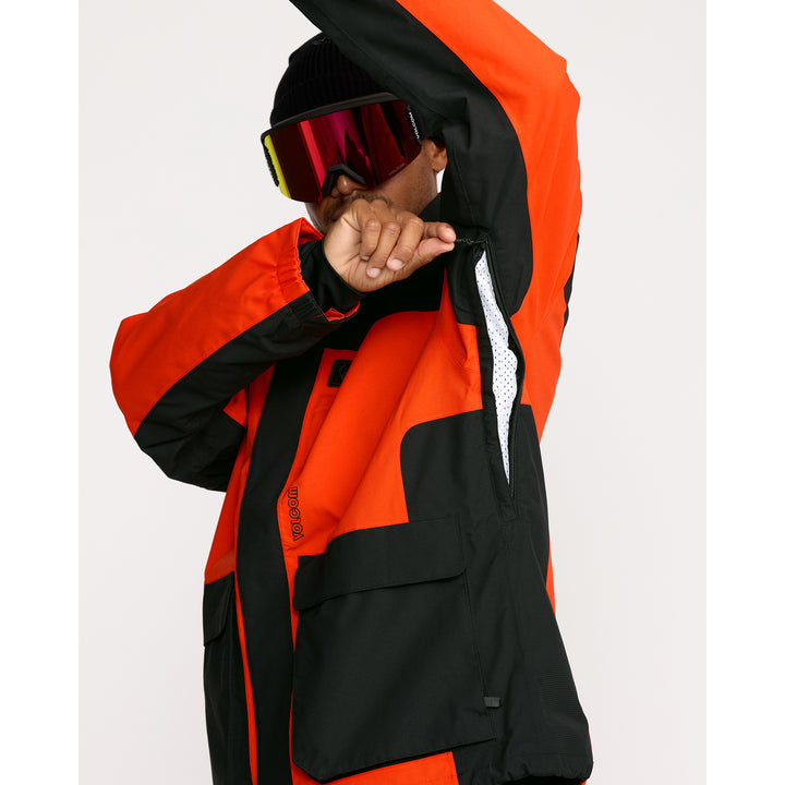 Volcom Kleveland Jacket - Men's Orange Shock