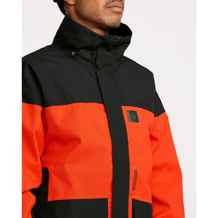 Volcom Kleveland Jacket - Men's Orange Shock