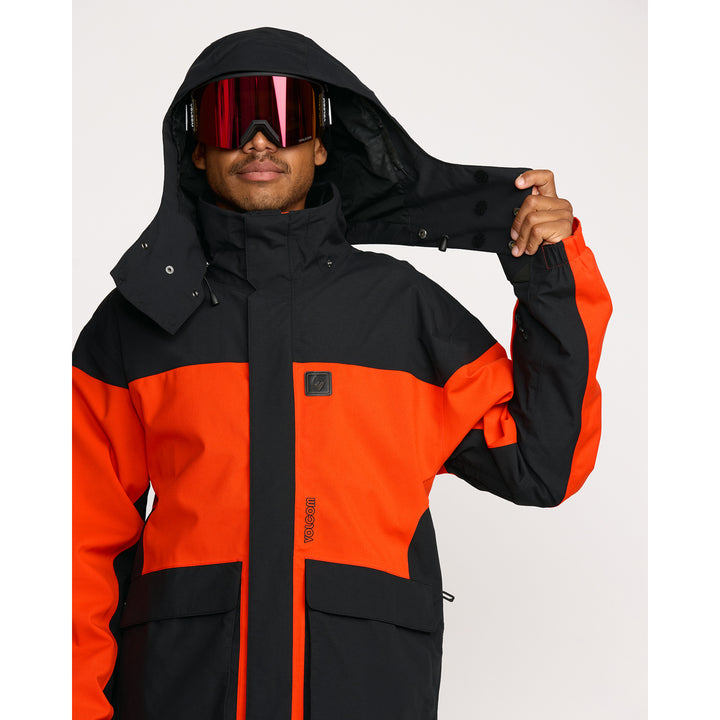 Volcom Kleveland Jacket - Men's Orange Shock