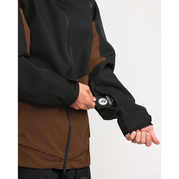 Volcom Brighton Full Zip Jacket - Men's Brown