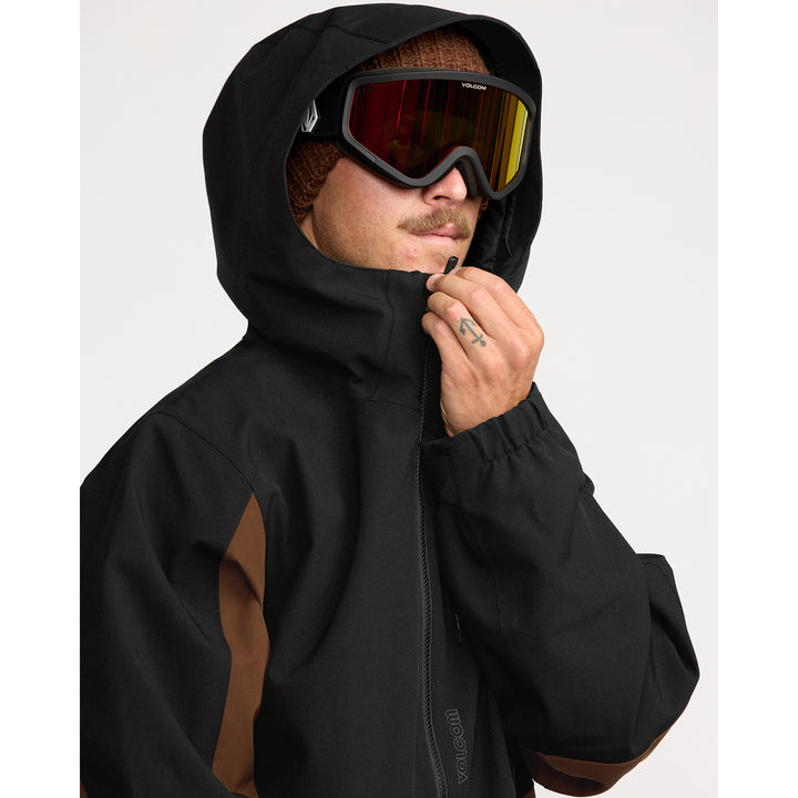 Volcom Brighton Full Zip Jacket - Men's Brown