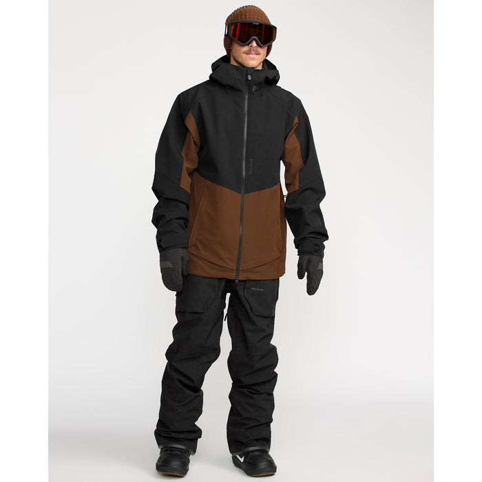 Volcom Brighton Full Zip Jacket - Men's Brown