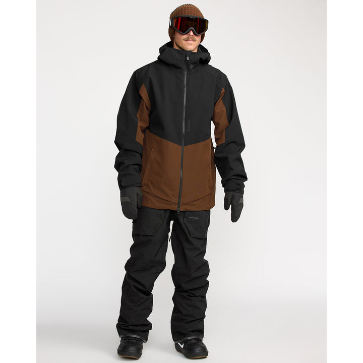 Volcom Brighton Full Zip Jacket - Men's Brown