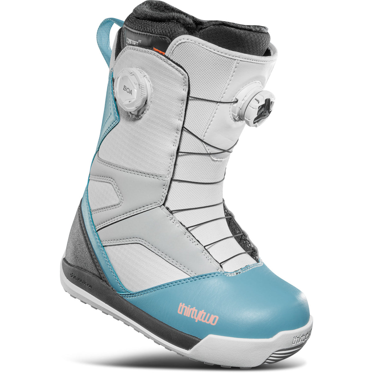 thirtytwo STW Double Boa Snowboard Boots - Women's 2025 Blue/Grey/White