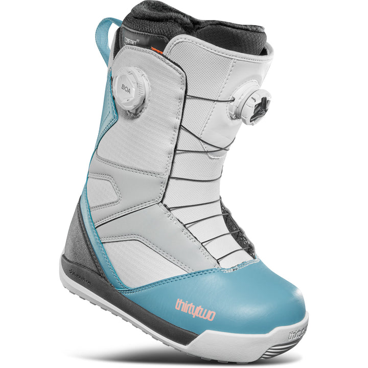 thirtytwo STW Double Boa Snowboard Boots - Women's 2025 Blue/Grey/White