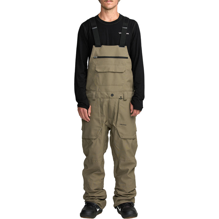 Volcom Roan Bibs - Men's Military