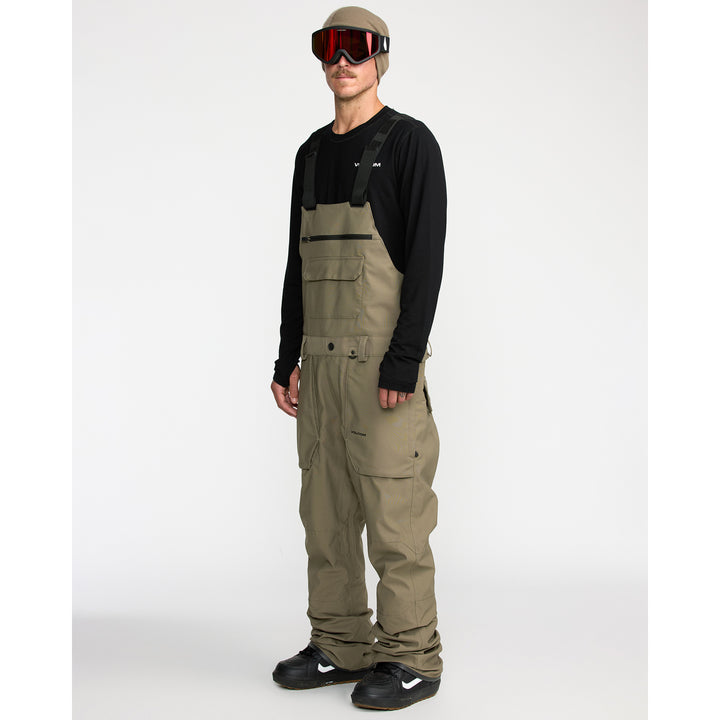 Volcom Roan Bibs - Men's Military