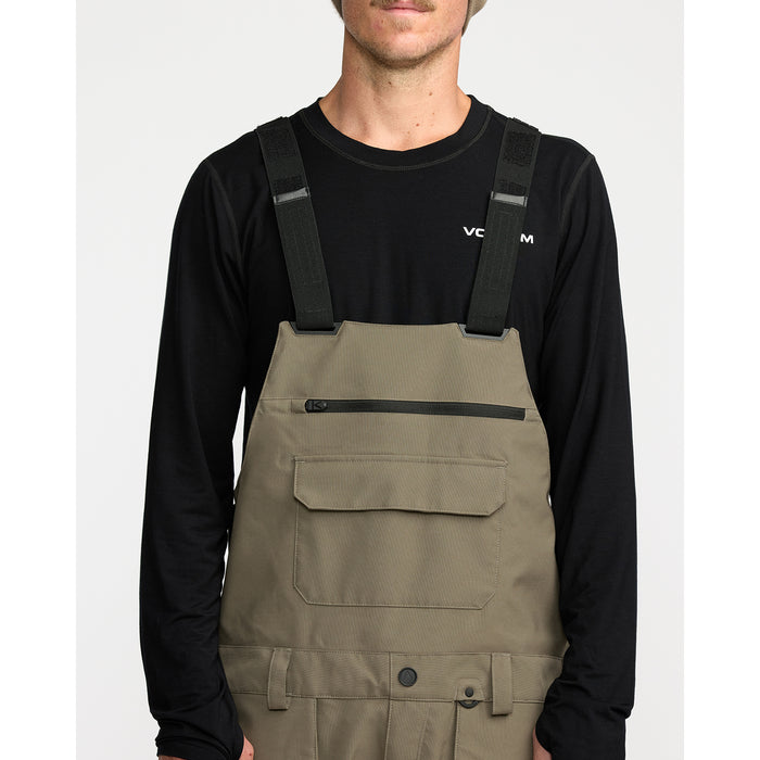 Volcom Roan Bibs - Men's Military