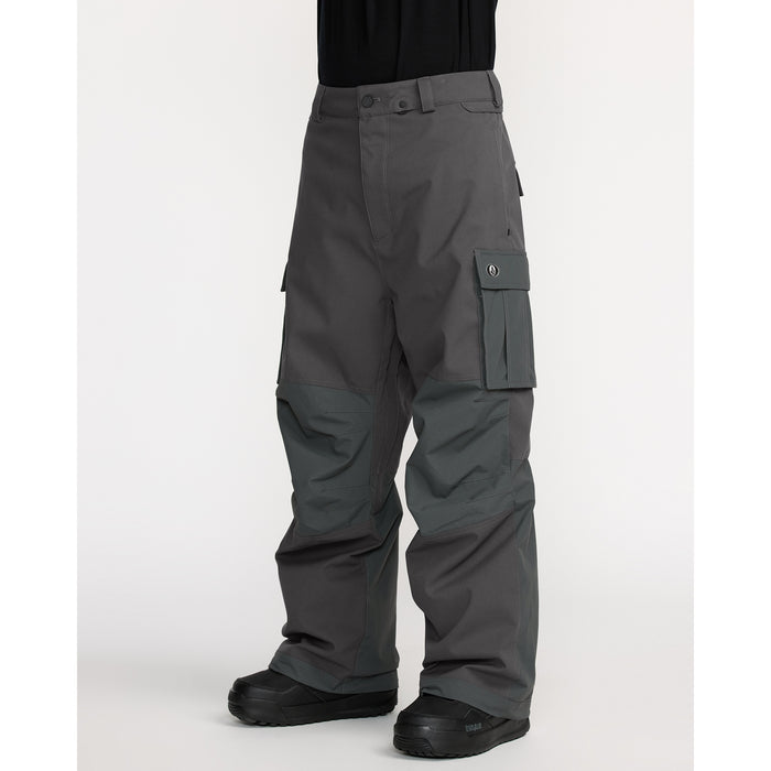 Volcom NWRK Baggy Pants - Men's Dark Grey