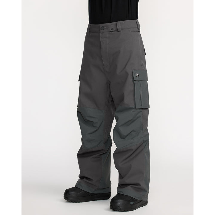 Volcom NWRK Baggy Pants - Men's Dark Grey