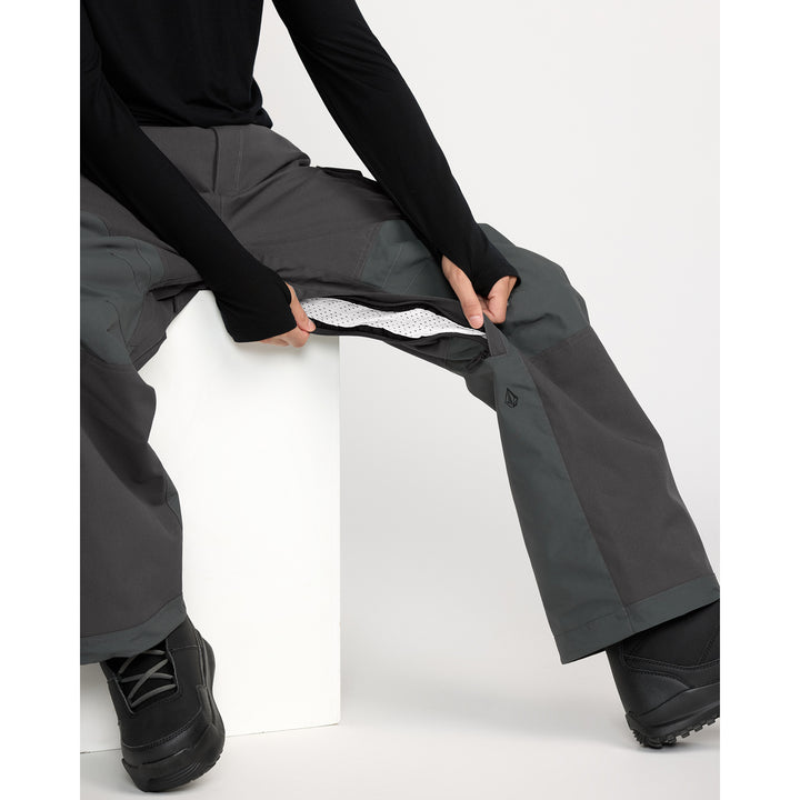 Volcom NWRK Baggy Pants - Men's Dark Grey