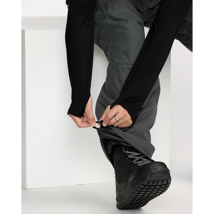 Volcom NWRK Baggy Pants - Men's Dark Grey