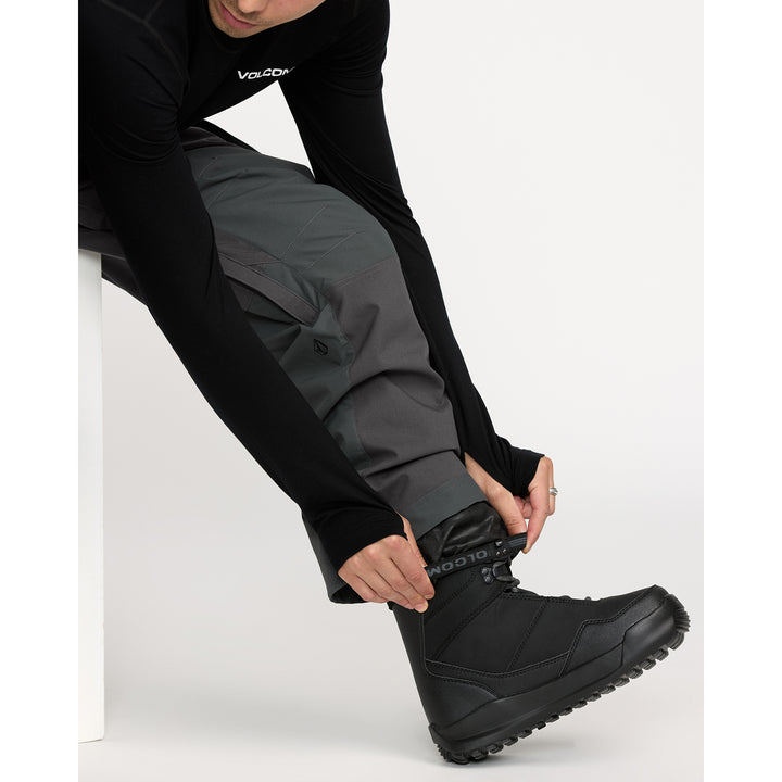 Volcom NWRK Baggy Pants - Men's Dark Grey