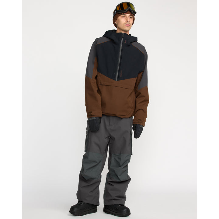 Volcom NWRK Baggy Pants - Men's Dark Grey