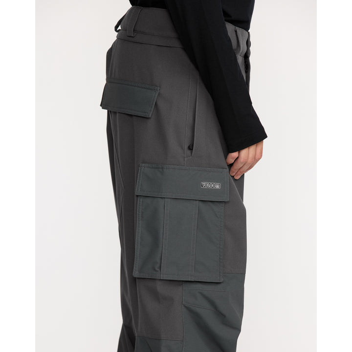 Volcom NWRK Baggy Pants - Men's Dark Grey