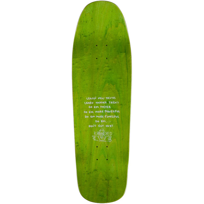 Krooked Sandoval Peace Sign 9.81 Skateboard Deck