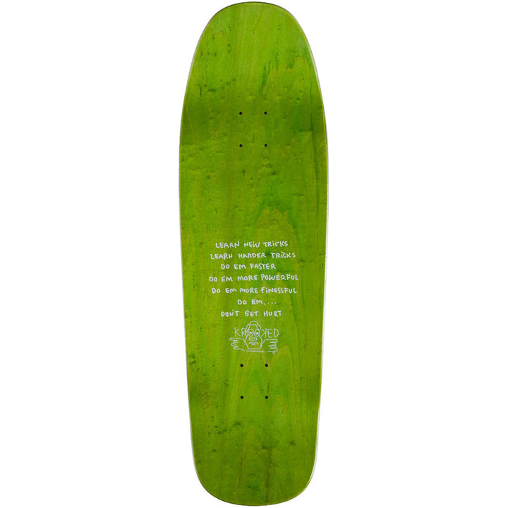 Krooked Sandoval Peace Sign 9.81 Skateboard Deck