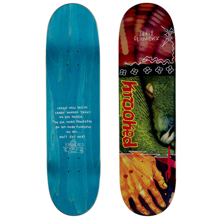 Krooked Cernicky Snake Bite 8.38 Skateboard Deck