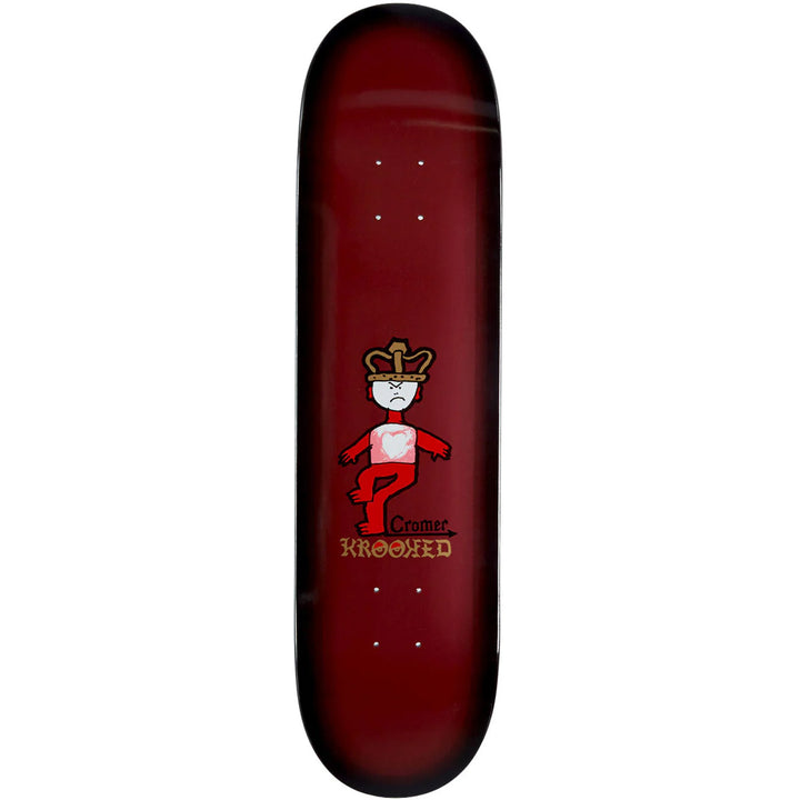 Krooked Cromer Mad King 8.06 Skateboard Deck