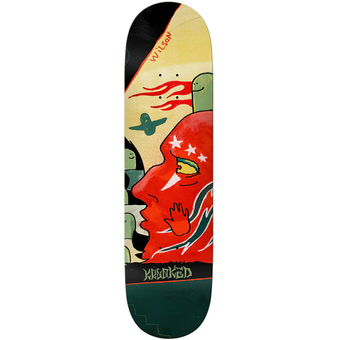Krooked Wilson 3 Star 8.5 Skateboard Deck