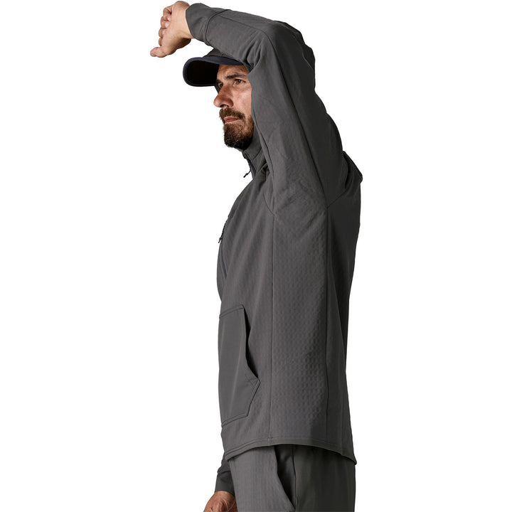 Patagonia R2 TechFace Pullover - Men's Forge Grey
