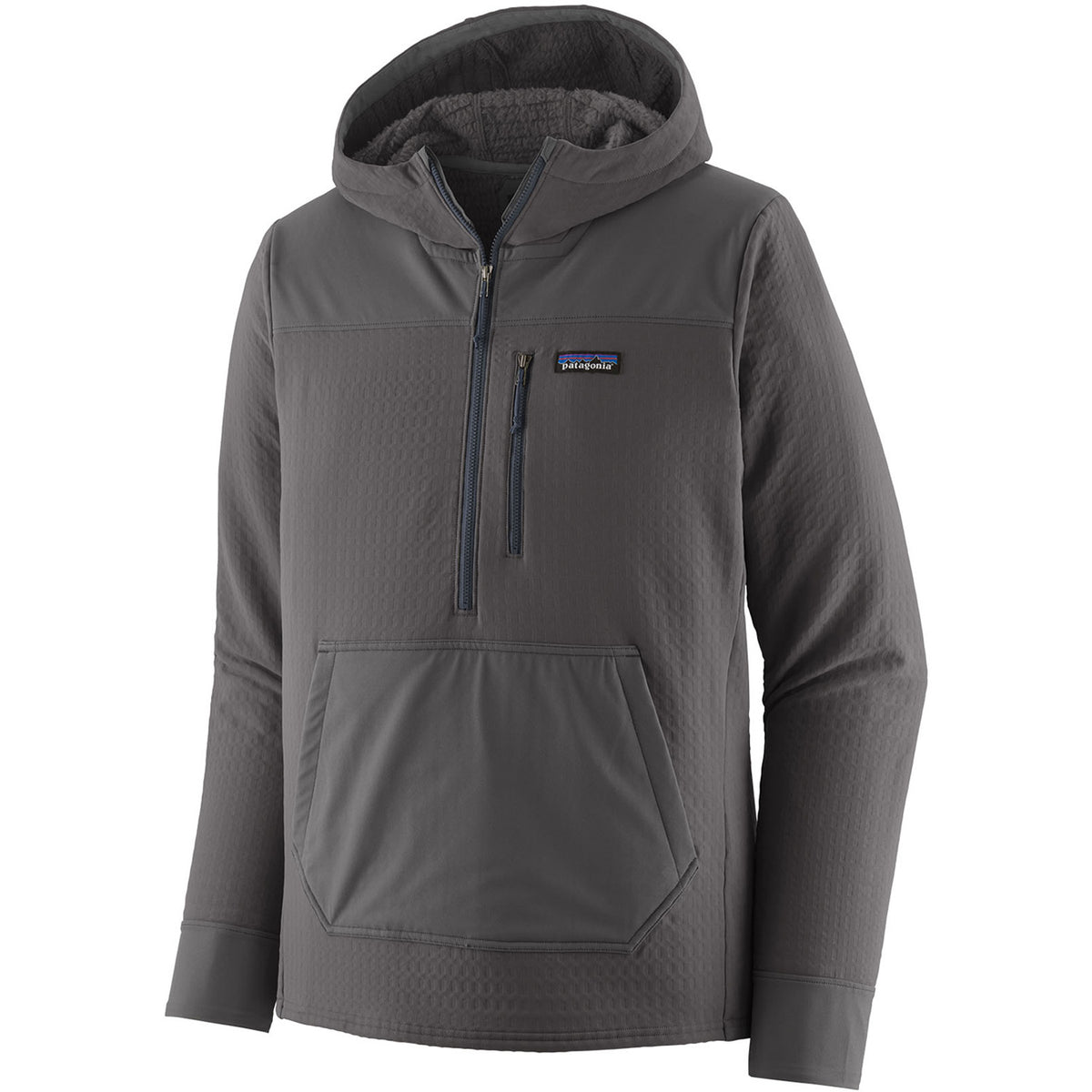 Patagonia R2 TechFace Pullover - Men's Forge Grey