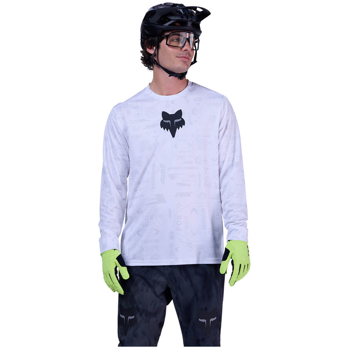 Fox Racing Ranger Lunar SE Long-Sleeve Jersey White