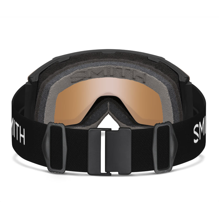 Smith Squad MAG Low Bridge Fit Goggles Black/ChromaPop Pro Photochromic Gold Mirror+Chromapop Storm Blue Sensor Mirror