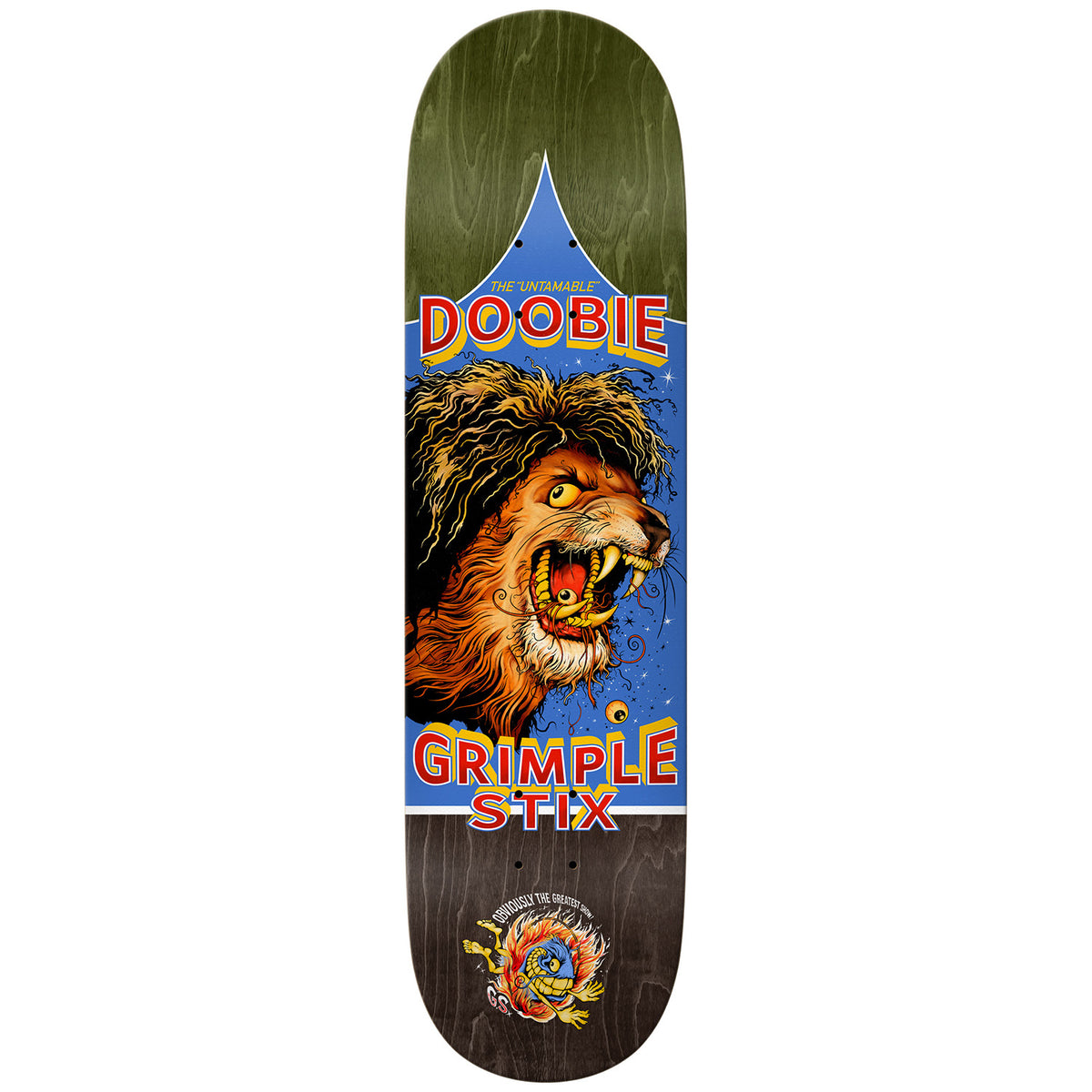 Anti Hero Grimple Stix Doobie Obvious Greats 8.5 Skateboard Deck