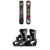 Never Summer Llama Snowboard + Flux DS Snowboard Bindings 2026