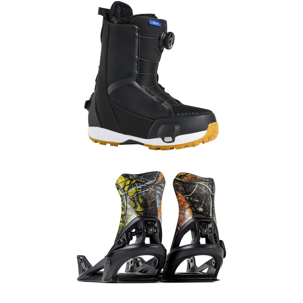 Burton Waverange Step On Snowboard Boots + Flux DS Step On Snowboard Bindings - Women's 2026
