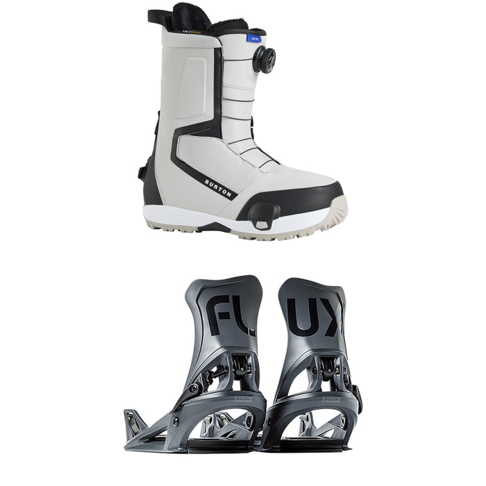 Burton Highshot Step On Snowboard Boots + Flux DS Step On Snowboard Bindings 2026